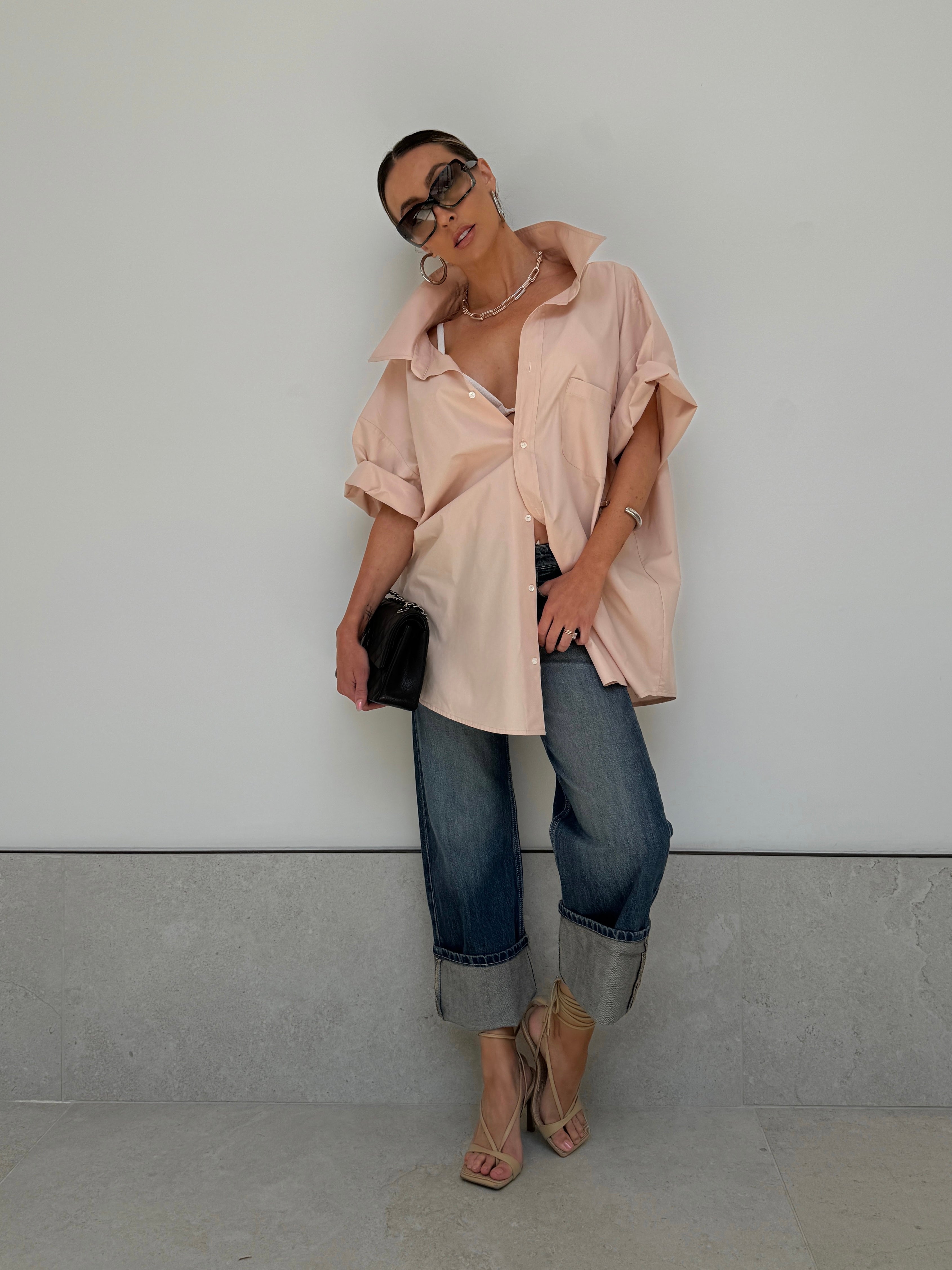Wide Collar Poplin