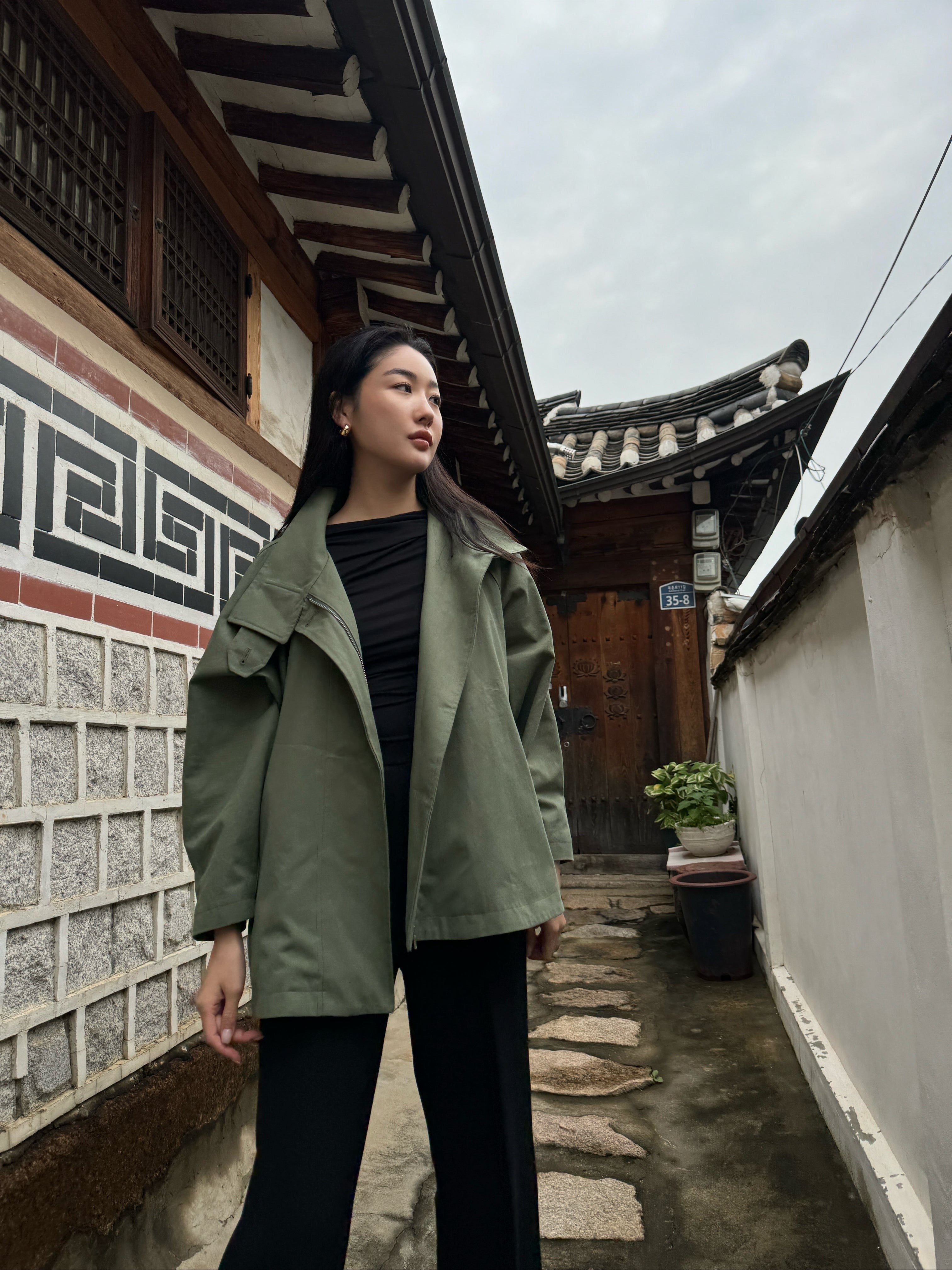 Half Trench Coat
