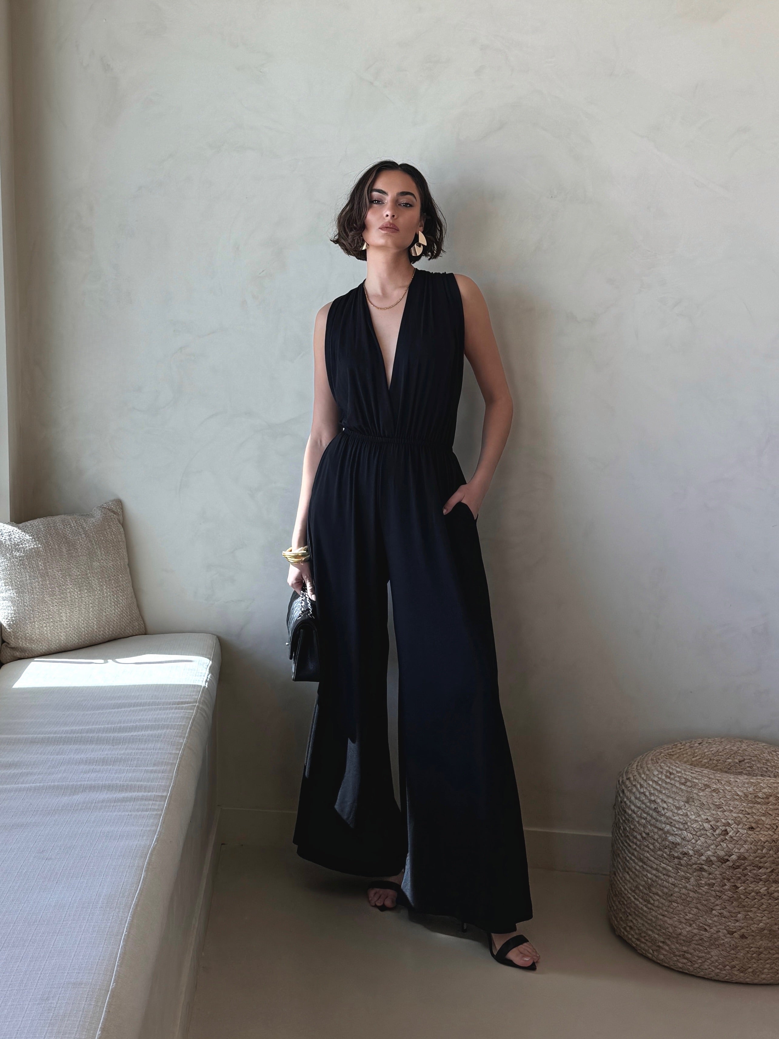 Luna Wide Leg Jumpsuit