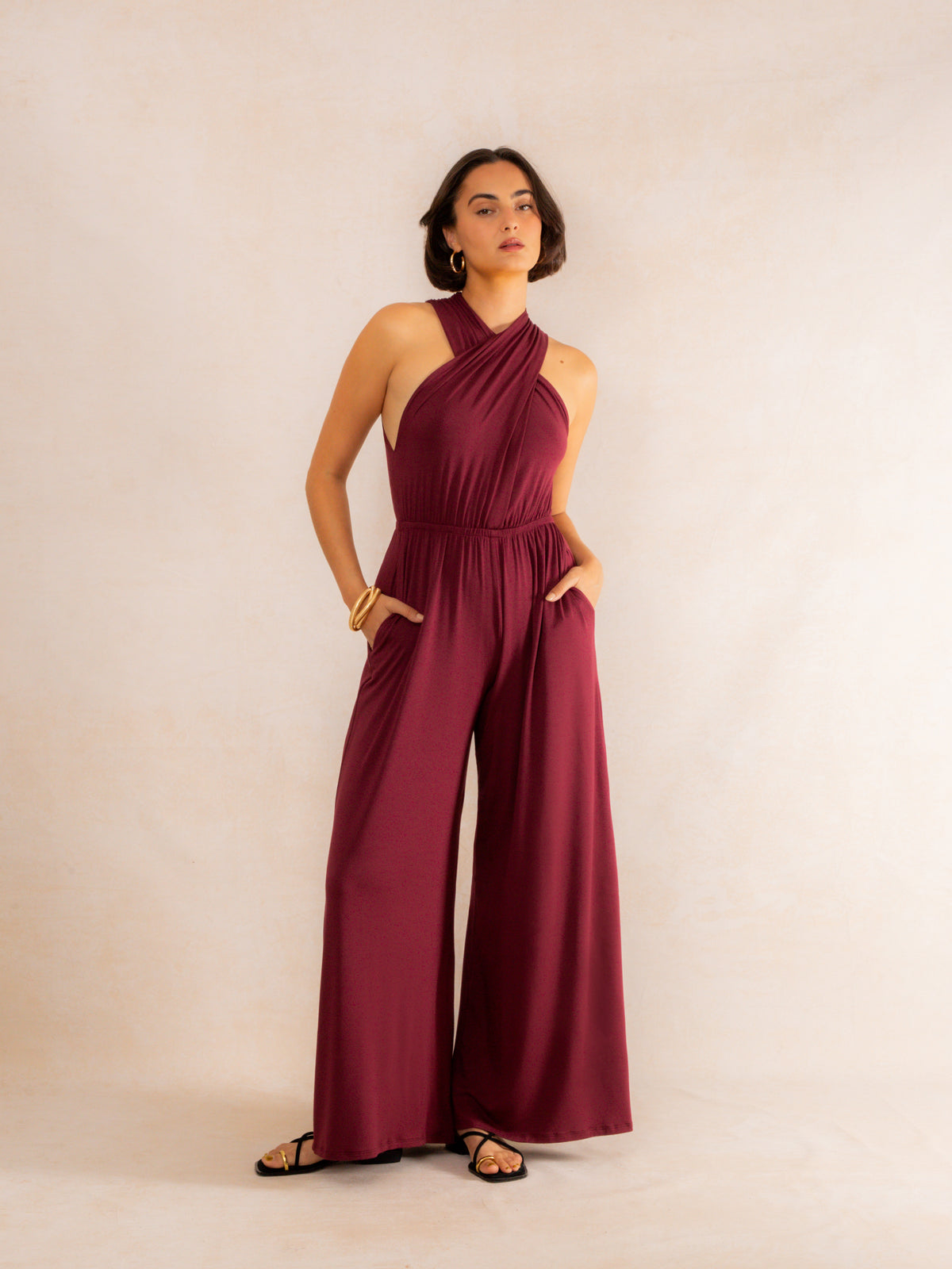 Luna Wide-Leg Jumpsuit