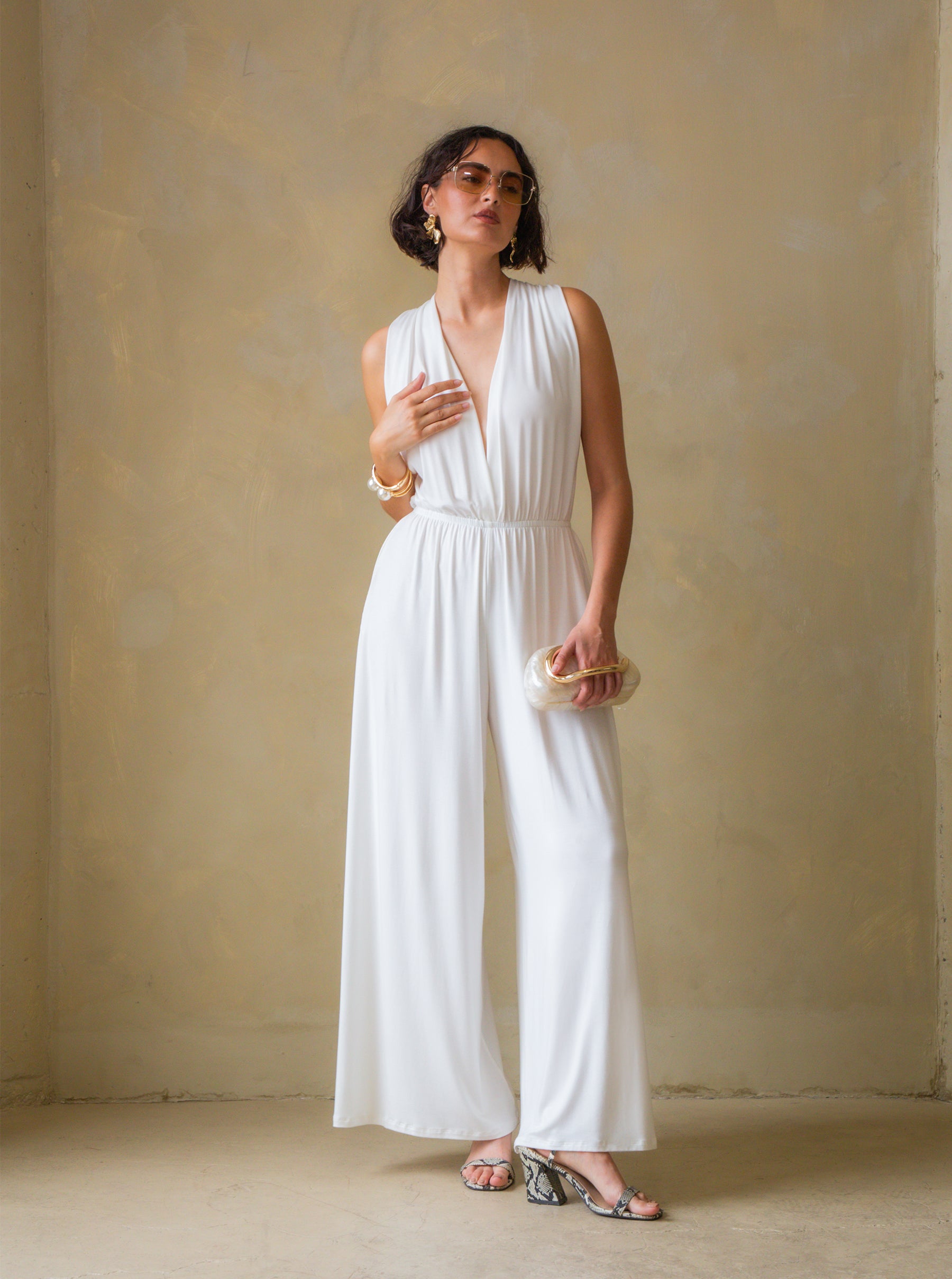Luna Wide-Leg Jumpsuit
