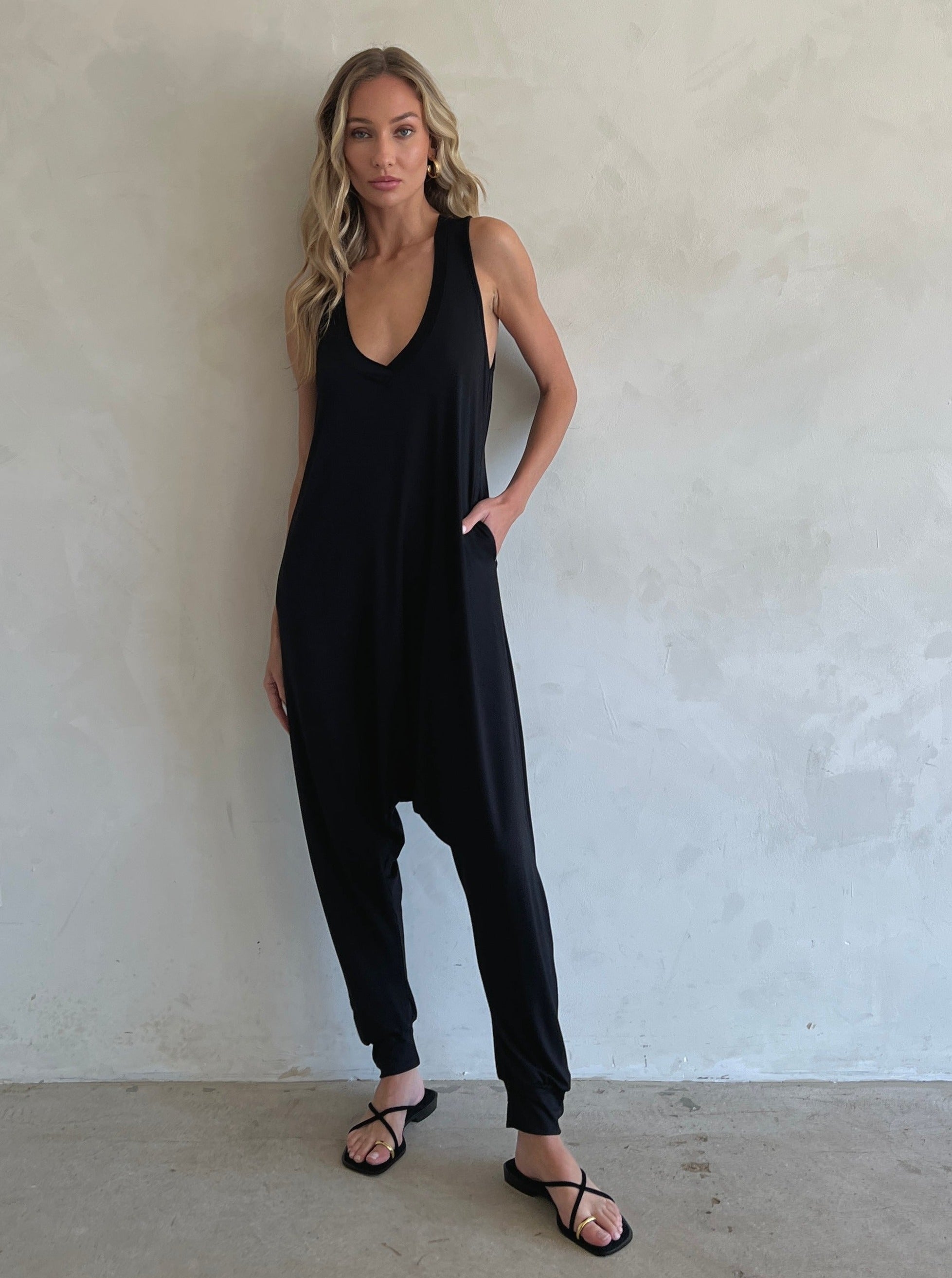 Angelina Racerback Romper