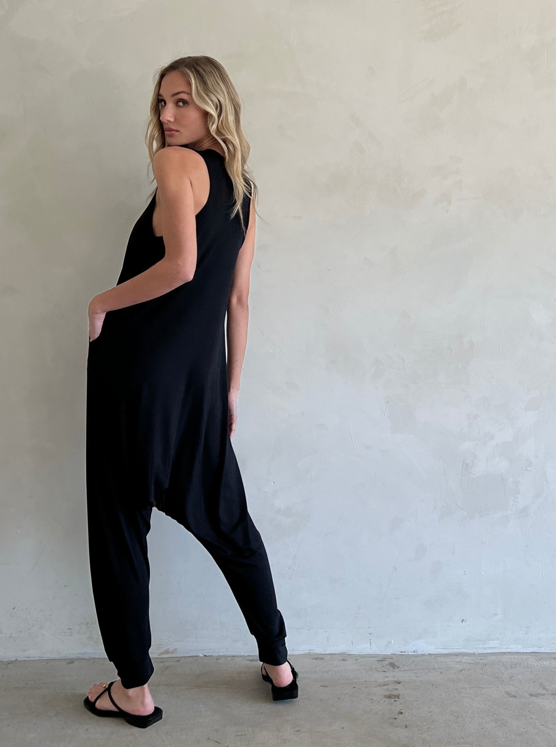 Angelina Racerback Romper