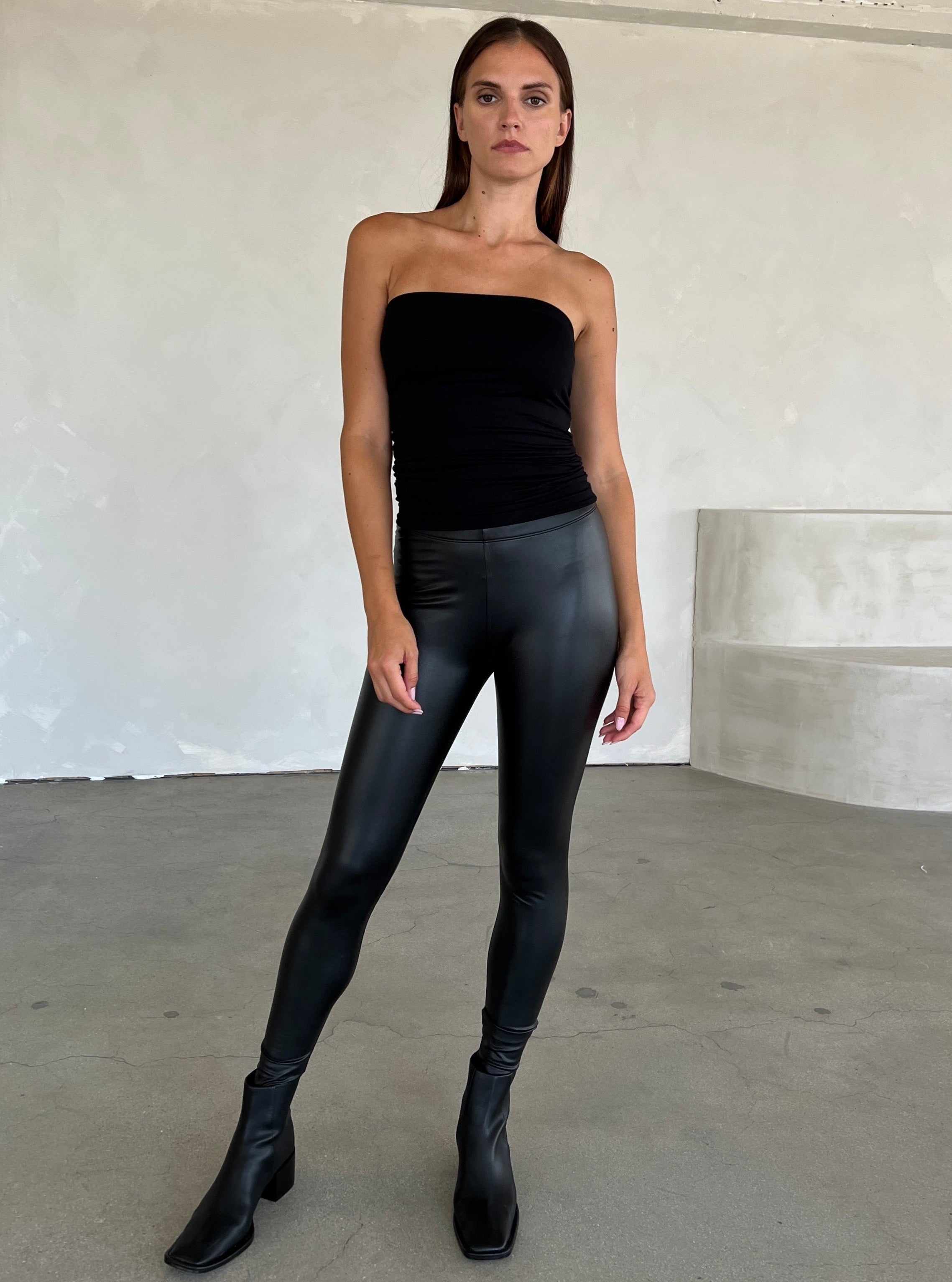 Leather Effect Leggings