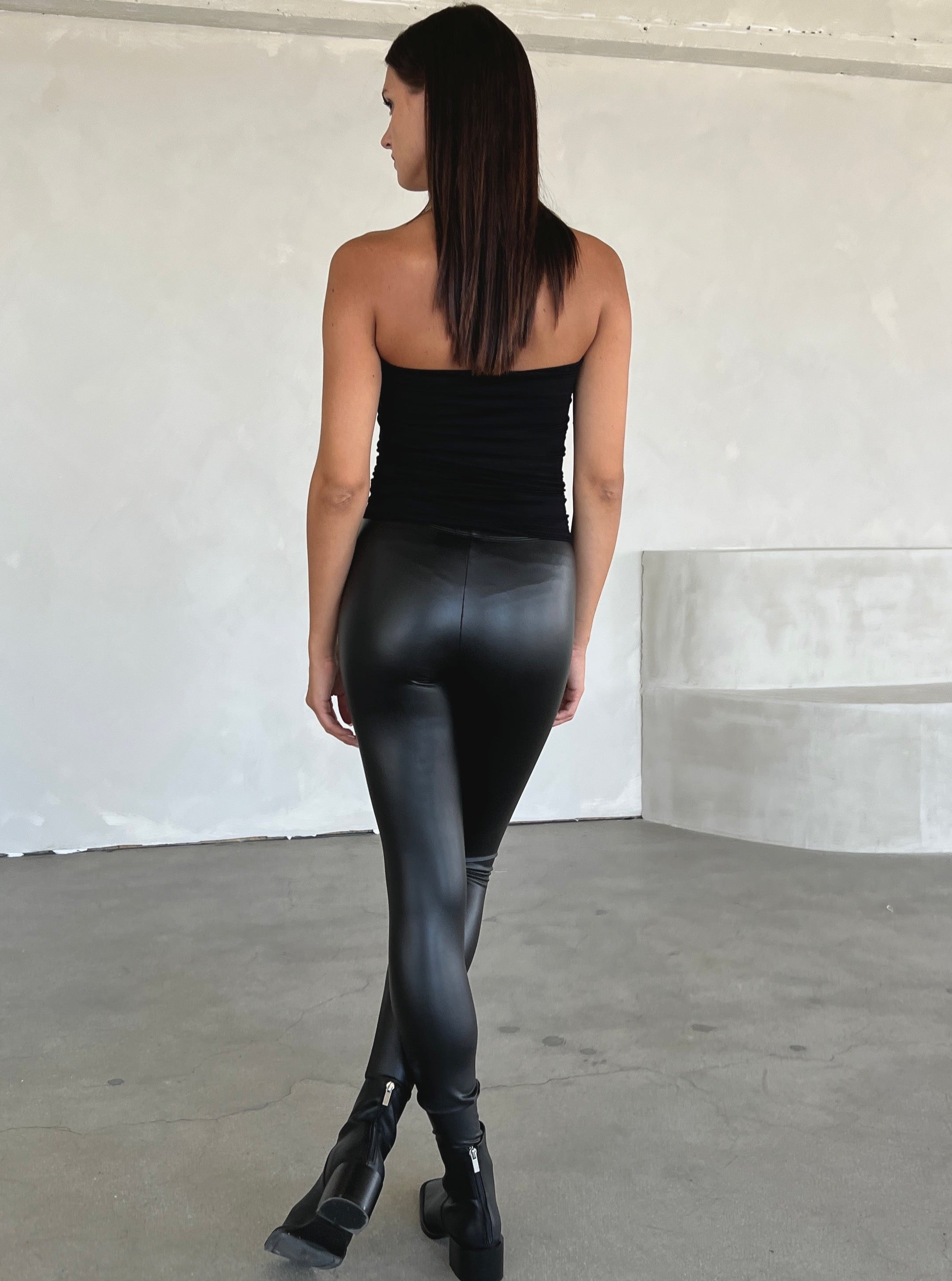 Leather Effect Leggings