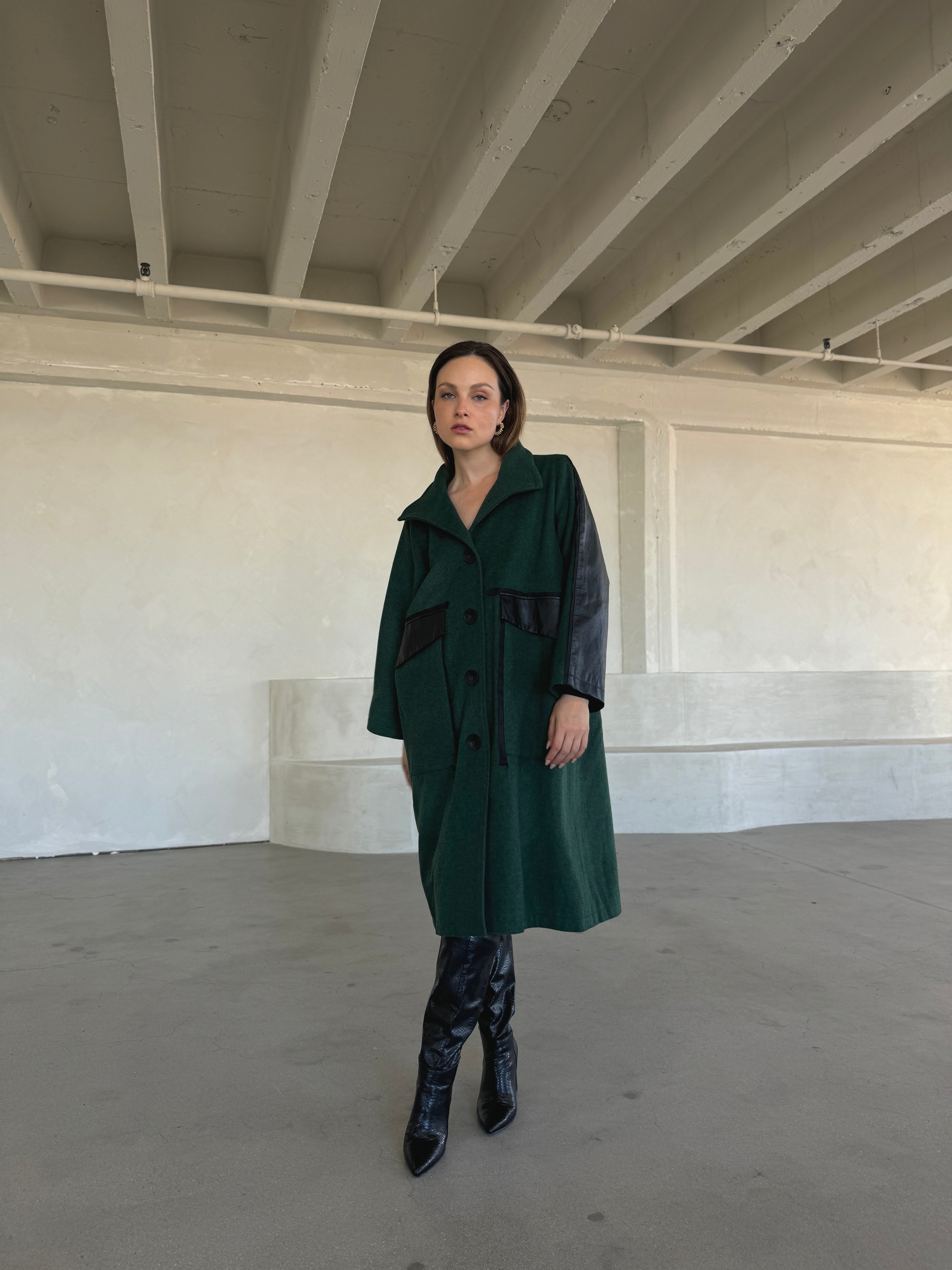 Chloe Wool Blend Overcoat