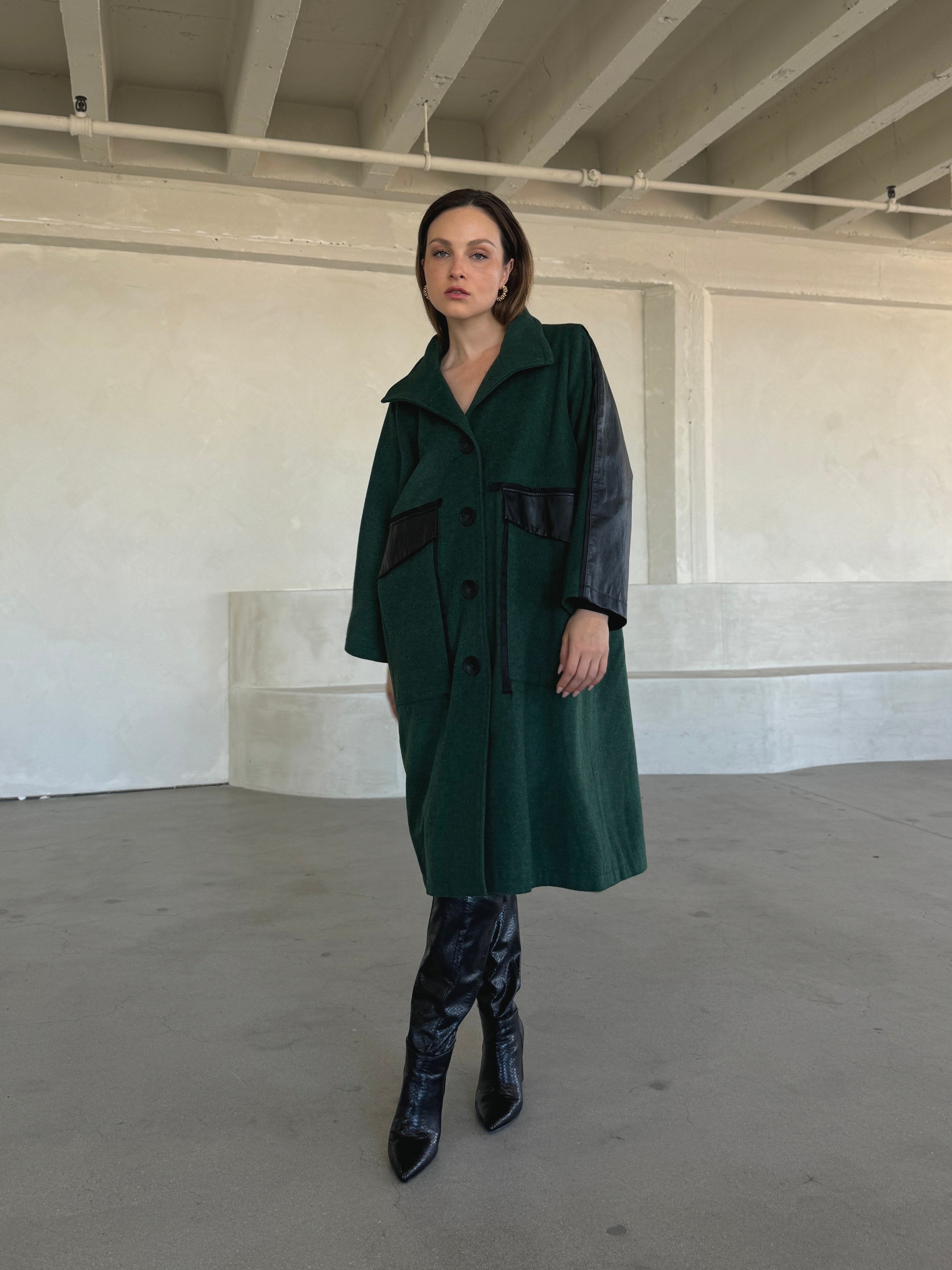 Chloe Wool Blend Overcoat