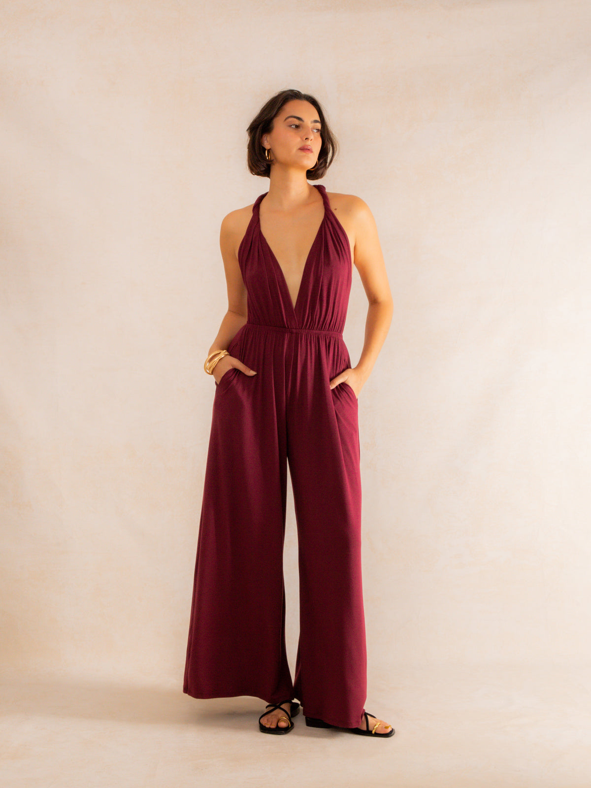 Luna Wide-Leg Jumpsuit