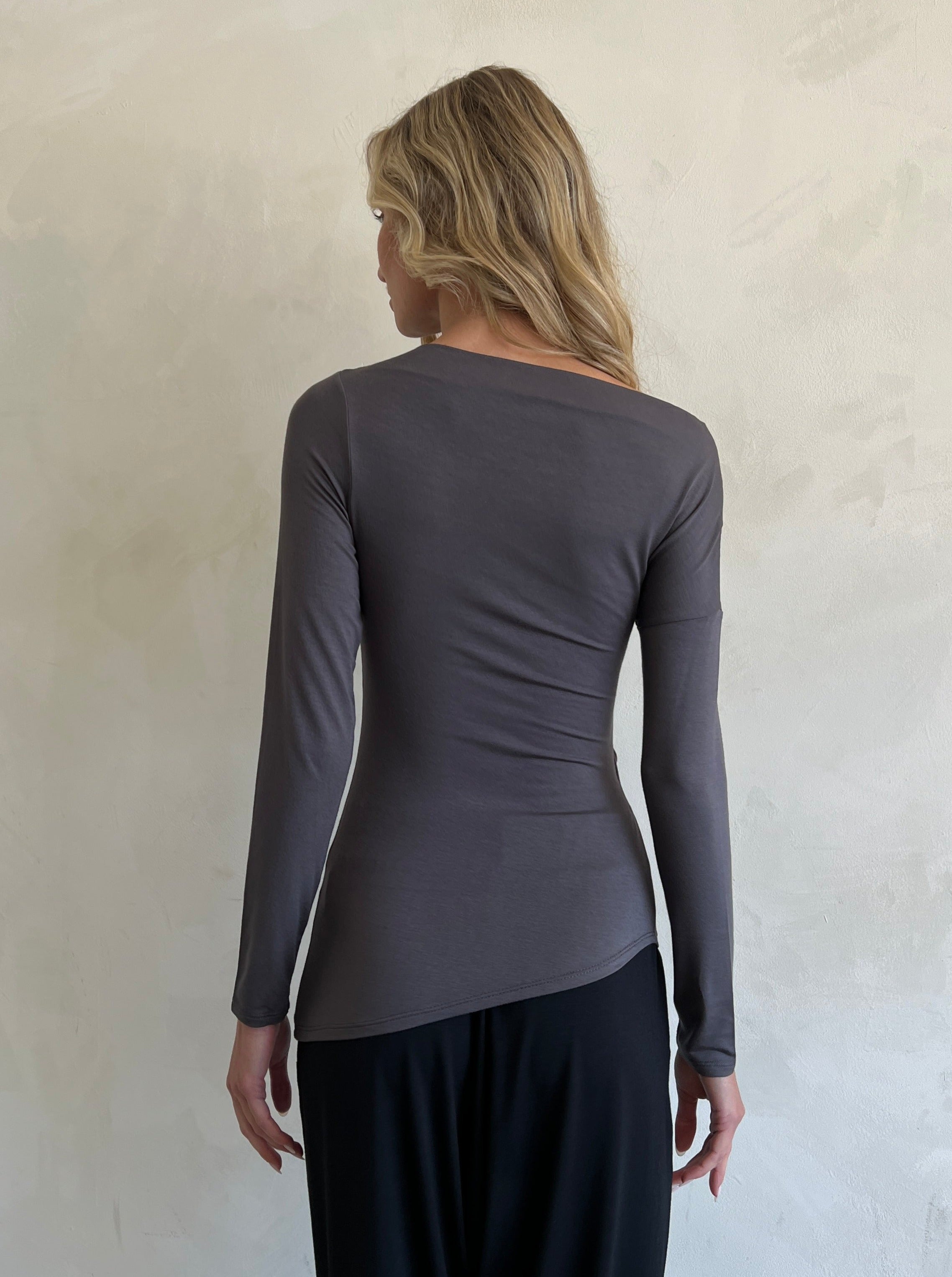 Long Sleeve Fitted Top