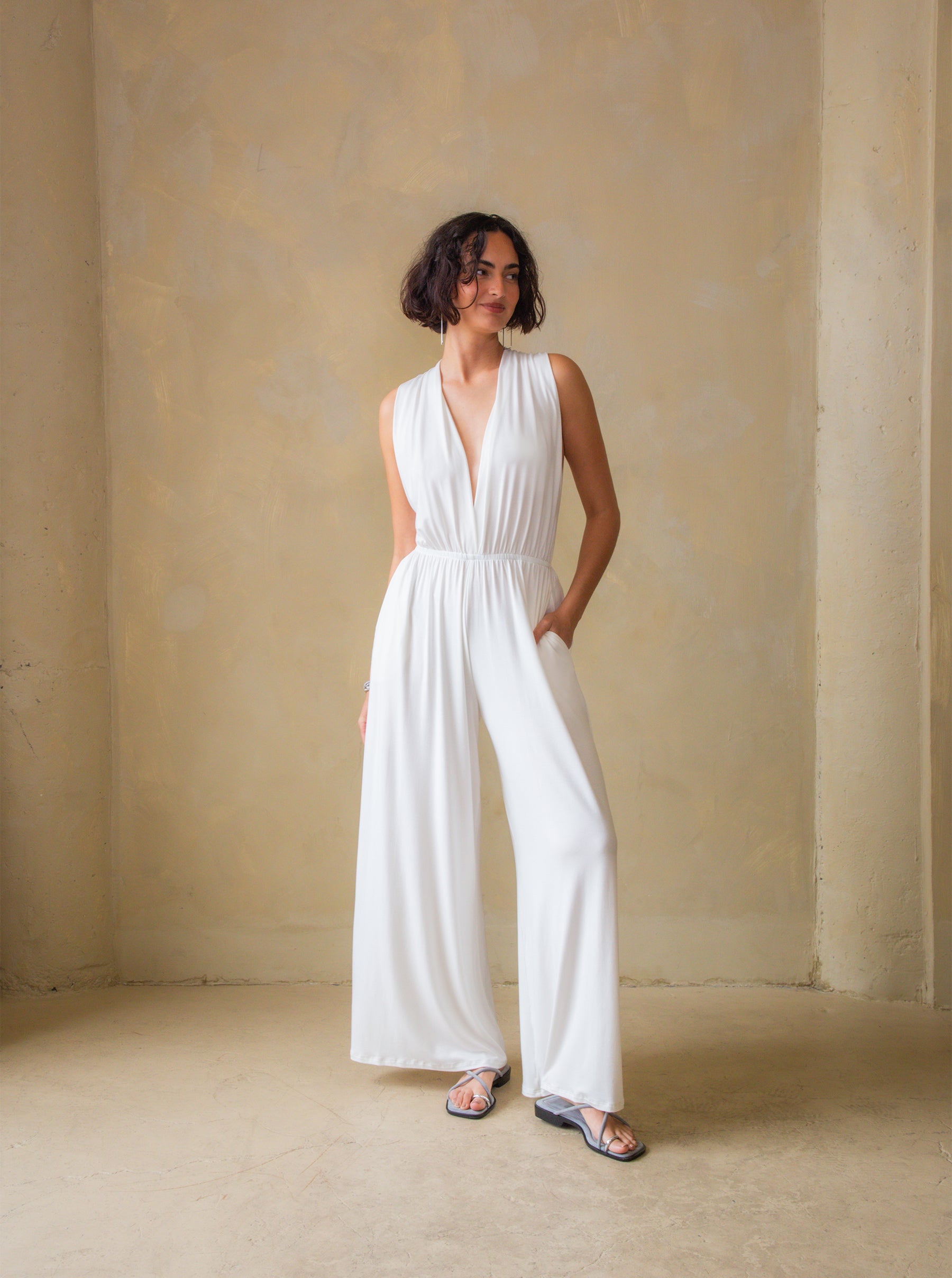 Luna Wide-Leg Jumpsuit