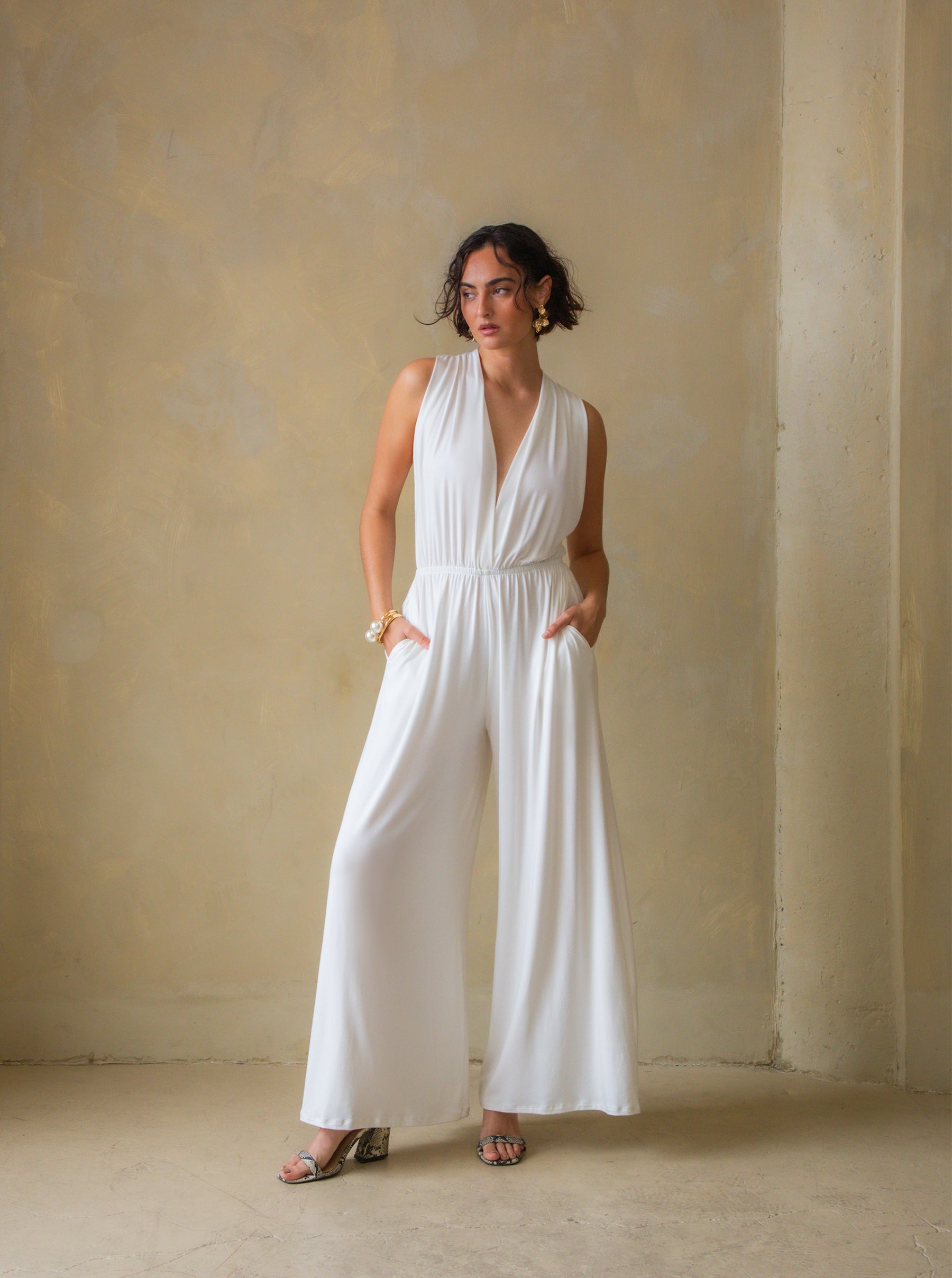 Luna Wide-Leg Jumpsuit